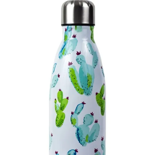 Kamplumbaa Cactus Pattern Steel Flask 700 ml