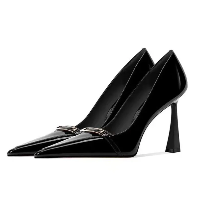 

Новые летние женские босоножки на шпильке 2025 — универсальные, удобные, больших размеров, лакированная кожа, повседневные, дышащие на высоком каблуке