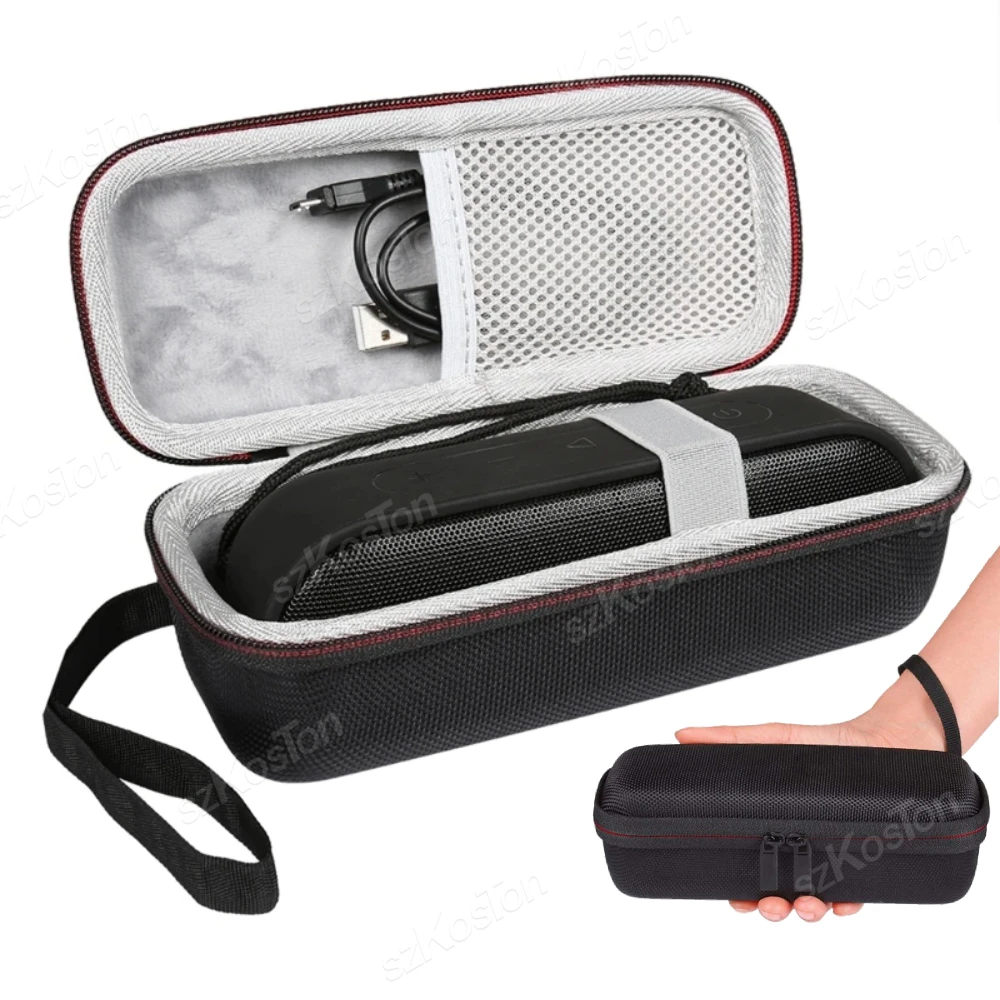 Travel Carrying Case For Tribit XSound Go Plus 2 Portable Speaker Bag EVA Hard Storage Box Waterproof Wireless Speaker Cases