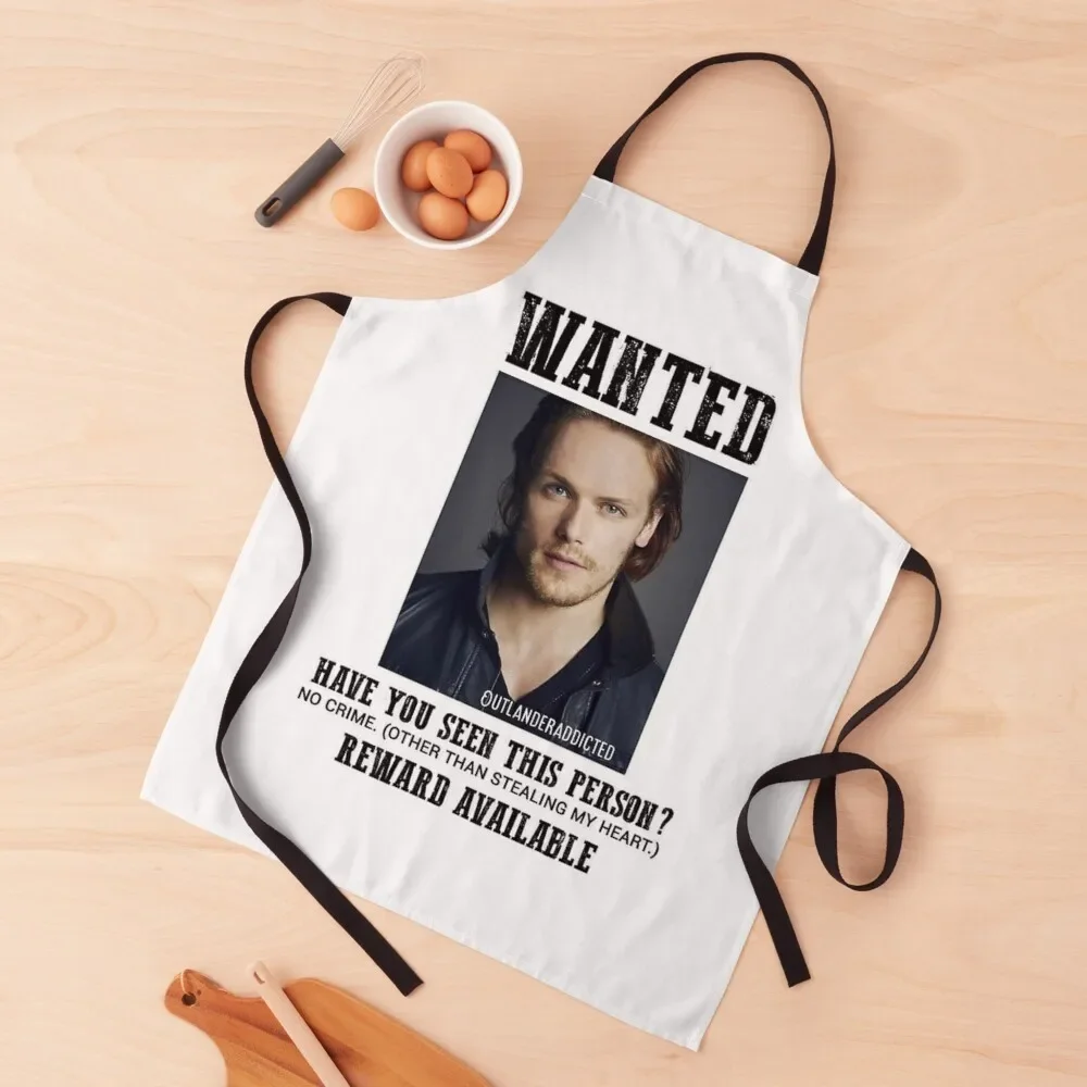 

sam heughan Apron women's work Kitchen Man Kitchen Things And For Home Apron