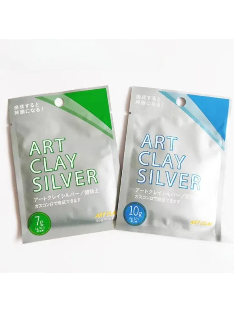 7g/10g Zak Japan Zilver Klei Handgemaakte DIY Zilveren Sieraden/Materiaal Gebruikt voor het Maken van Ringen Hangers Oorbellen Accessoires Klei Kralen - afbeelding 2