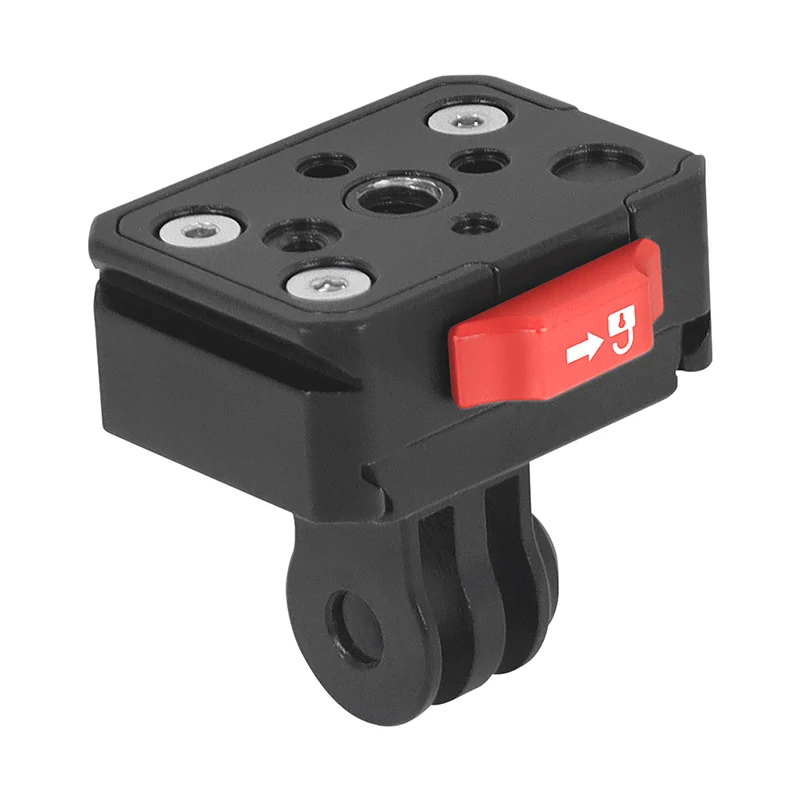 Feldmonitor Schnellspanner Schnellschalter Schiebeplatte V-Mount für Drift DJI OSMO 360 Actionkamera für 38 mm Arca-Typ-Stativ – Detail 35