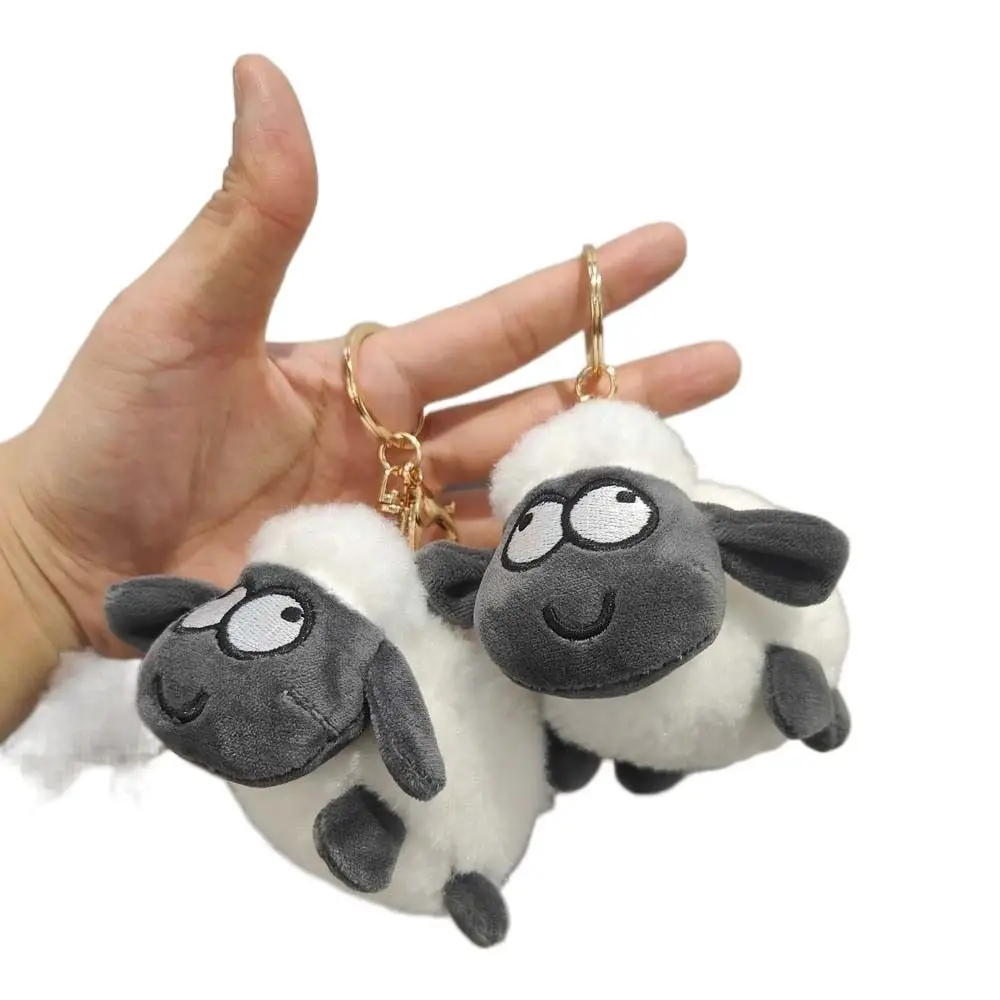 

Decoration Creative Plush Toy Key Holder Schoolbag Pendant Bag Pendant Plush Pendant Key Ring Sheep Keychain Plush Key Chain