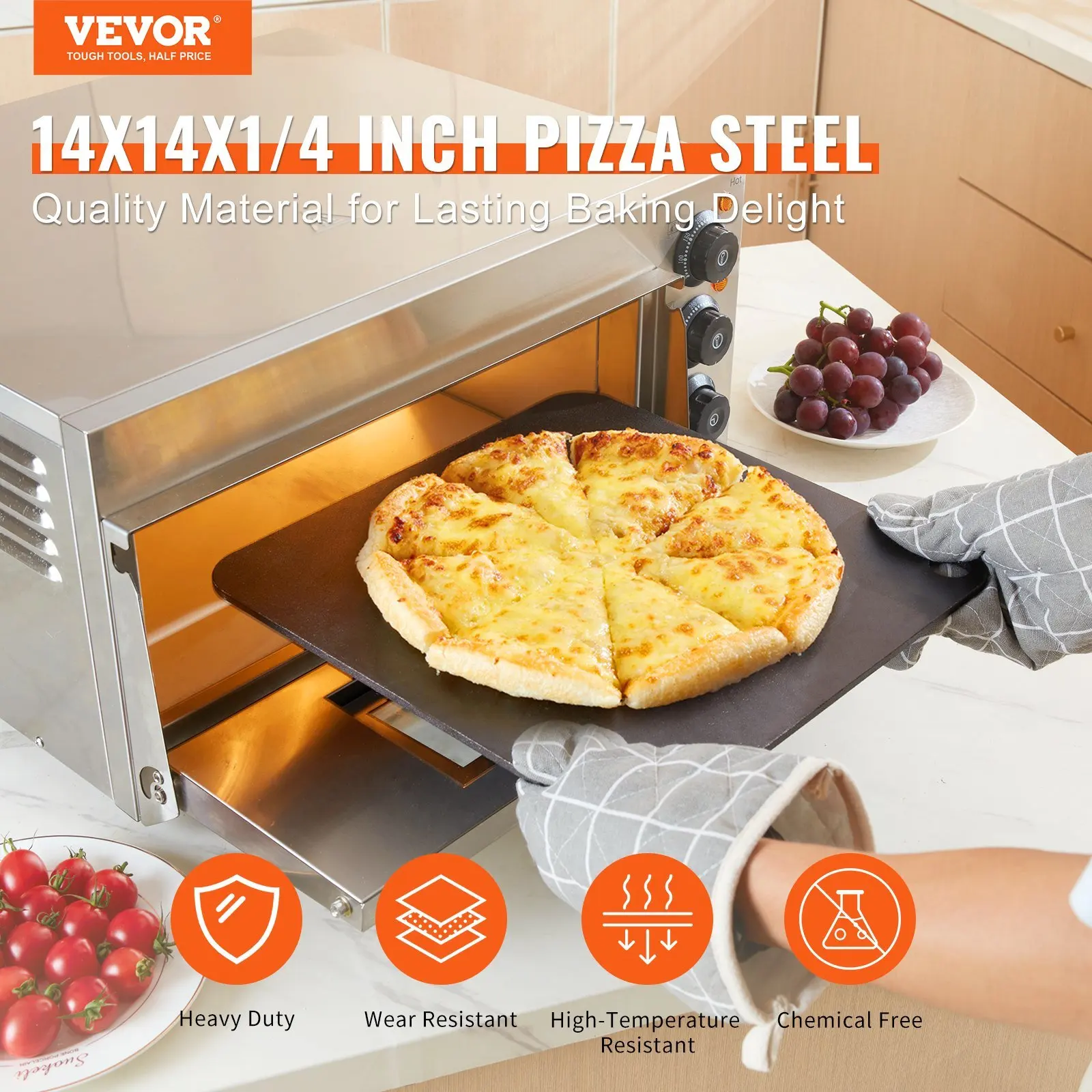 NEW Pizza Steel, 14