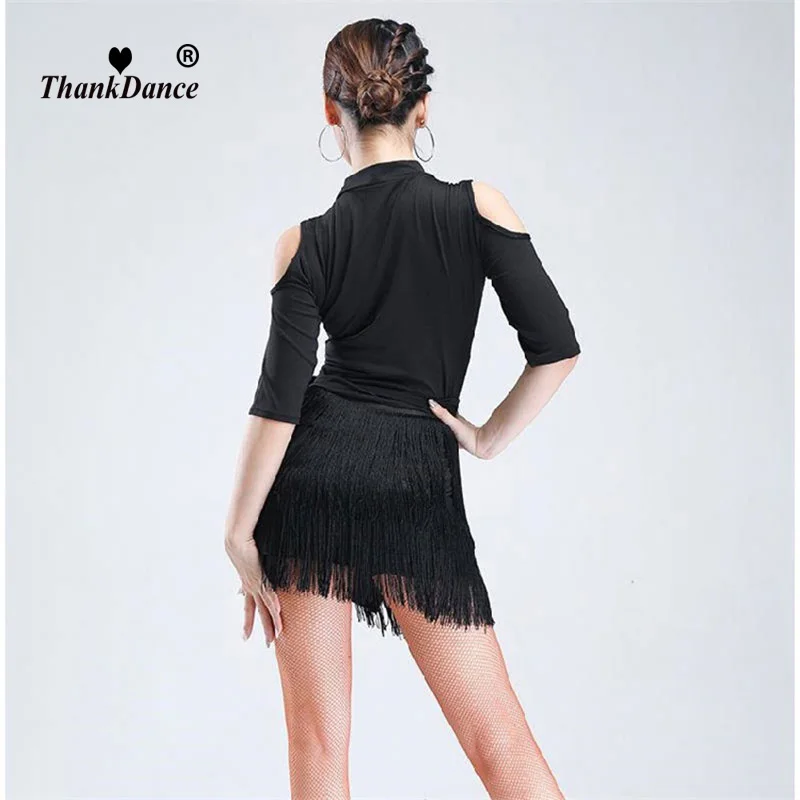 Sexy Quaste Latin Dance Hip Wrap Rock für Frauen Erwachsene Latin Dance Hüft schal Taillen kette Mode Fransen Tanz Wrap Skrit