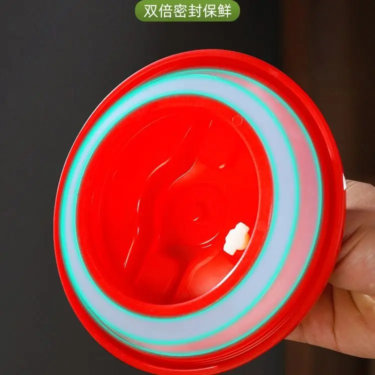 Kimchi Jar Glass Household Thickened Bottle Food Grade Pickled Cabbage Pickle Earthen Sealed Pickling Storage