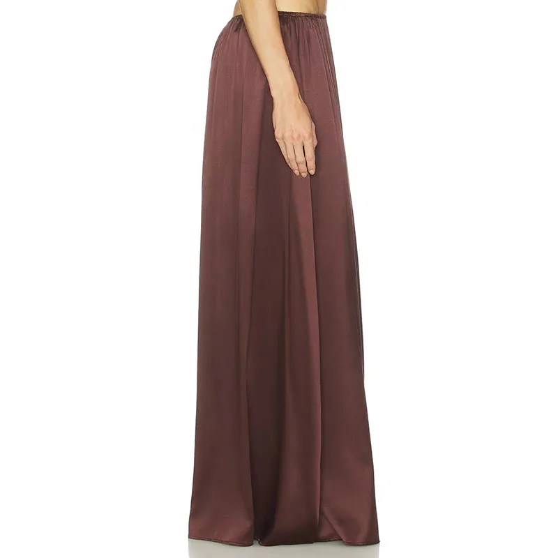 Women's low-waisted skirt, casual and versatile maxi skirt + single-breasted shirt, high-quality set, 2026, new arrival, Y2K