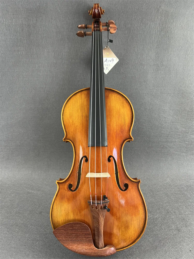 Guarneri 1743 Copy Professional 4/4 Violin Cкрипка كمان Ammoon аксессуары для скрипки Violin Case&Bow violin accessories A109