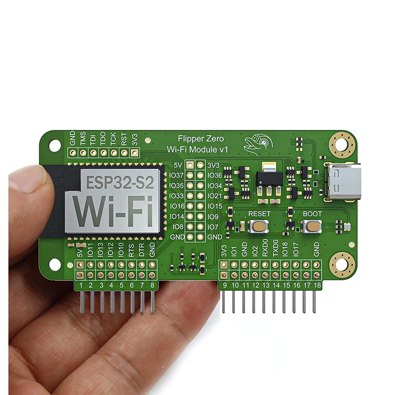 

Flipper Zero Wi-Fi Devboard with Pre-Installed Marauder Firmware, ESP32-S2 Chipset for Wireless Penetration Testing, Deauther