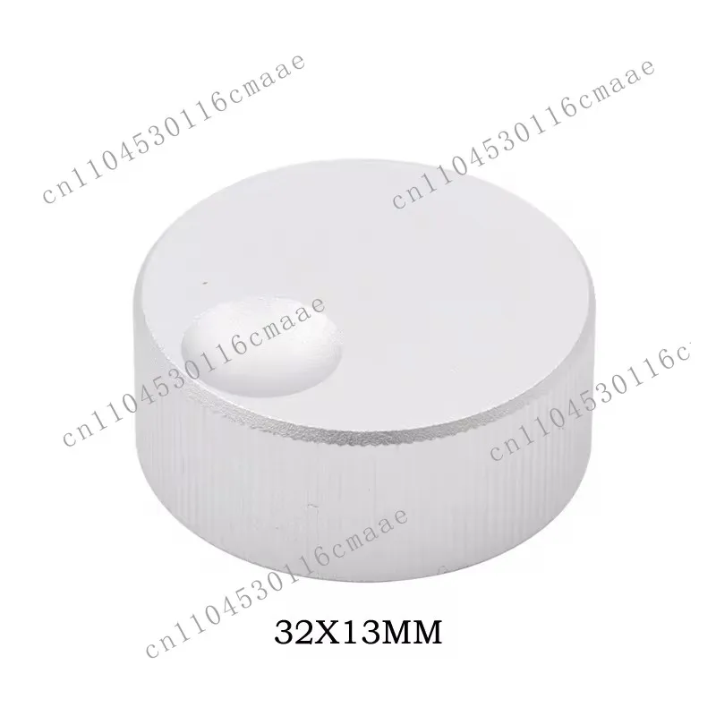 Full Aluminum Solid Knob: 6mm 32x13mm Audio Multimedia Speaker Aluminum Knob Guitar Knob Volume Adjustment