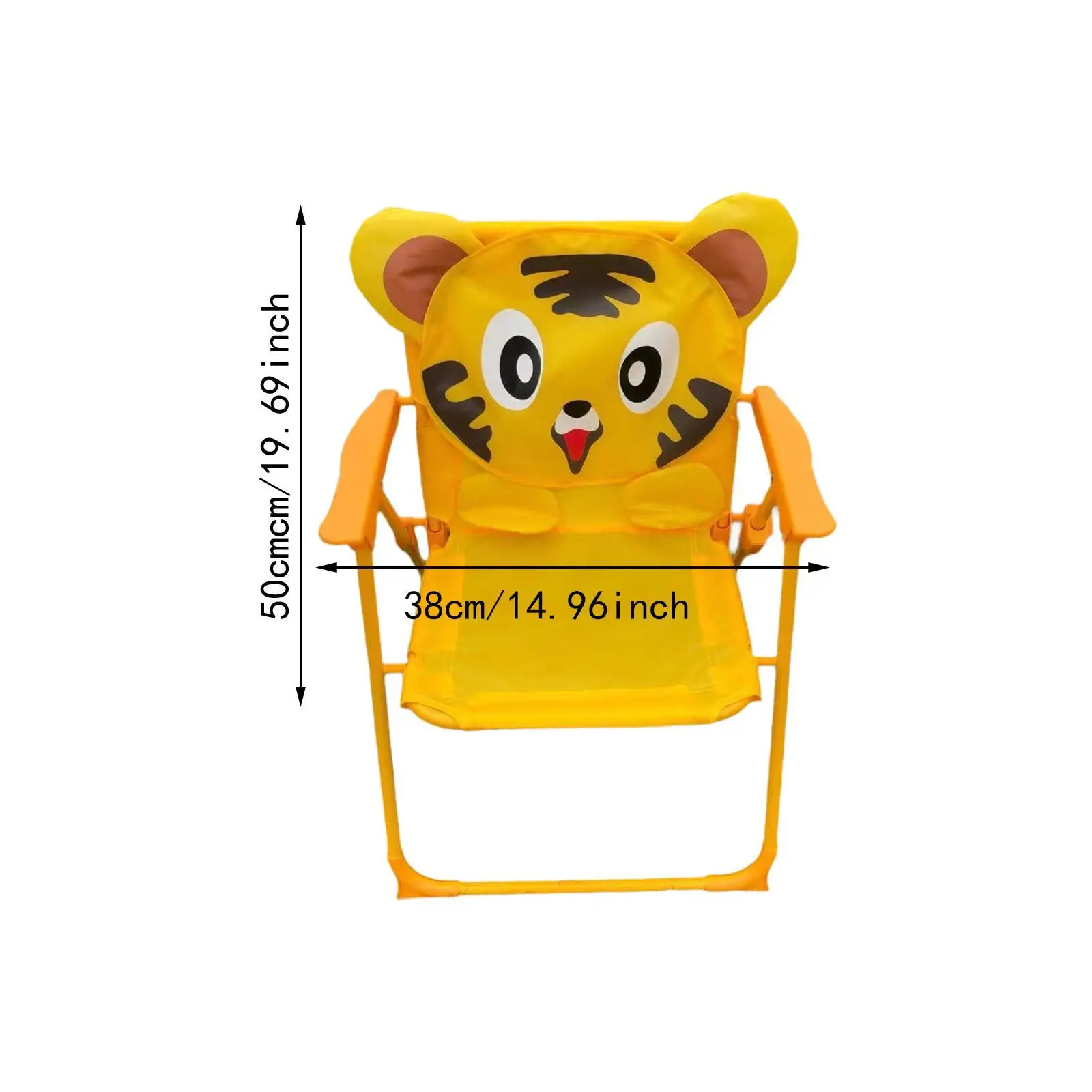 Kids Folding Chair Anti Slip Outdoor Seat for Fishing BBQ Sporting Events