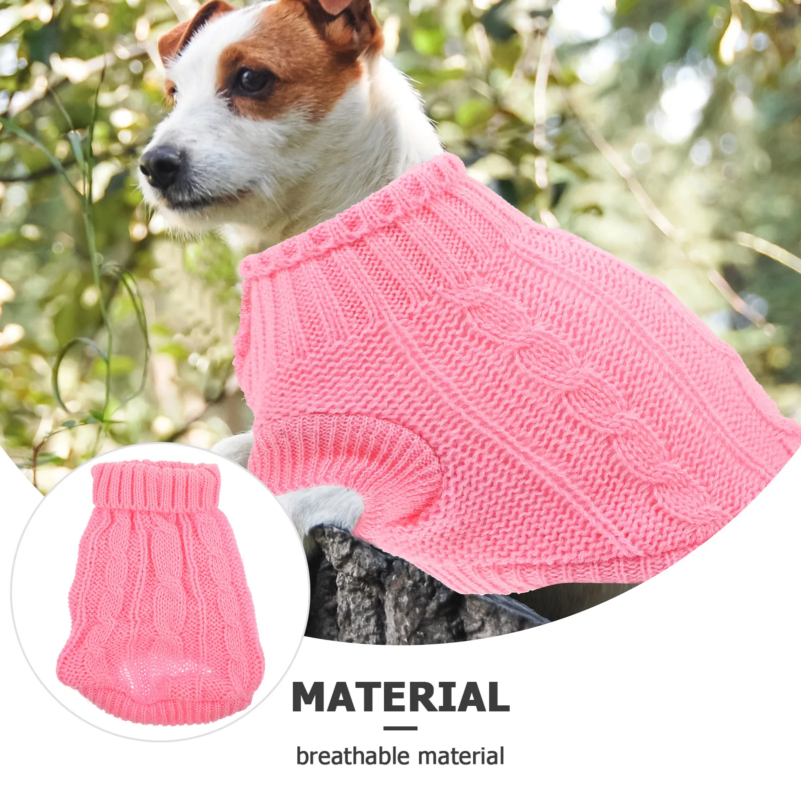 

Puppy Sweater Winter Clothes for Dogs Cold Weather Small Thermal Knitted Sweaters Warm Costume Clothing