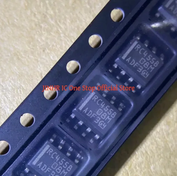 New, 20PCS RC4558 RC4558DR, SOIC-8, Operational amplifier IC