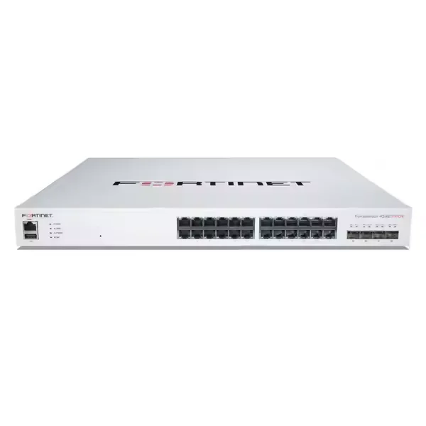 

FS-424E-FPOE 24-Port Managed Network Switch with SFP Fiber Port RJ45 Console Port VLAN Stackable SNMP QoS Functions