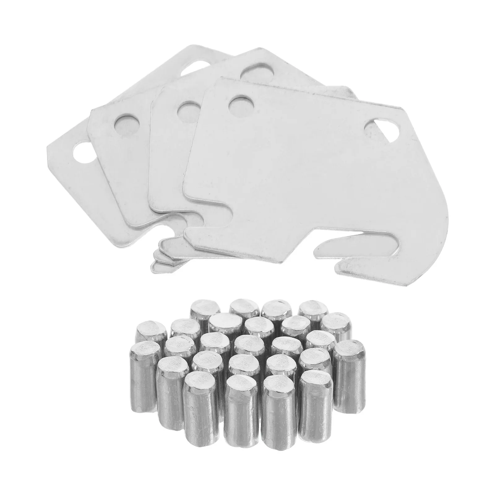 

1Set Universal Heavy Duty Hidden Bed Rail Hook Plate Replacement for Wooden Bed Frame Headboard Footboard Repair Parts