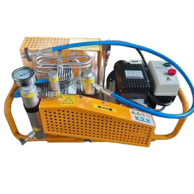 

Воздушный компрессор 100 л с автоматическим отключением и функцией заправки воздухом