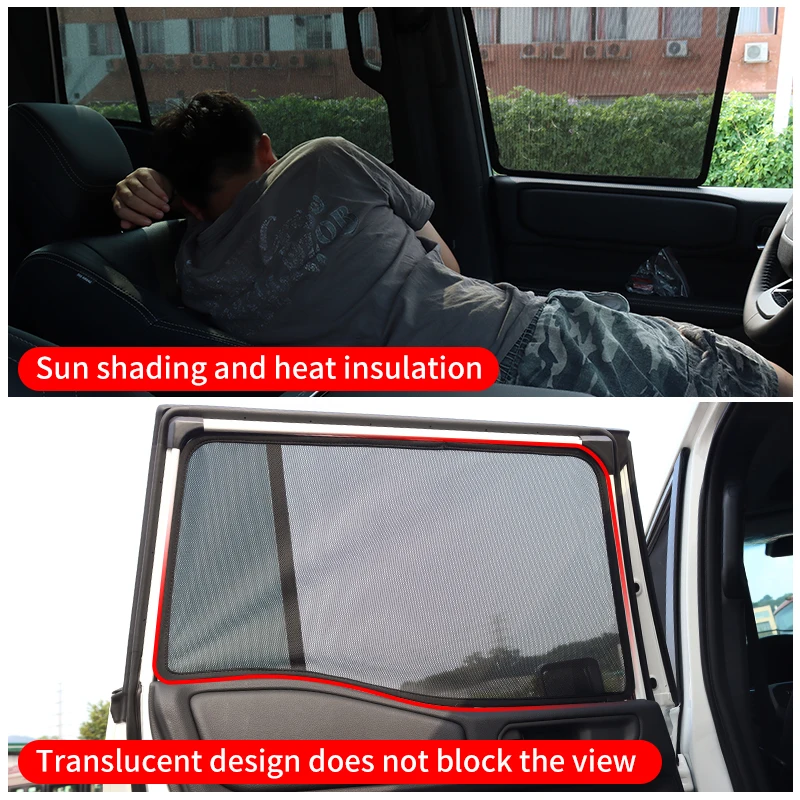 For Toyota Land Cruiser 250 Prado Lc250 2024 2025 1958 First Edition Interior Accessories,Car Side Window Screens,Window Shades