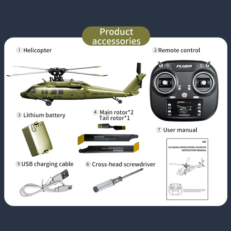 JJRC U9901 RC هليكوبتر 6CH فرش مقلوب الطيران حيلة التحكم عن بعد هليكوبتر مع 6 محور الدوران طائرة الصبي هدايا عيد الميلاد