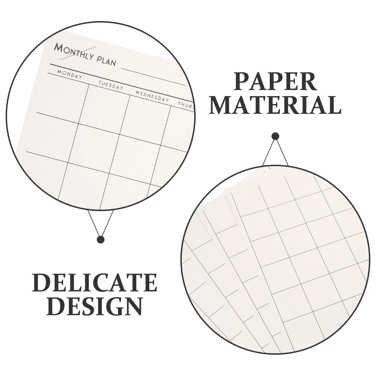 

12 Pcs Daily Calendar Notebook Plan Yearly Planner Monthly Annual List Pad Notepad