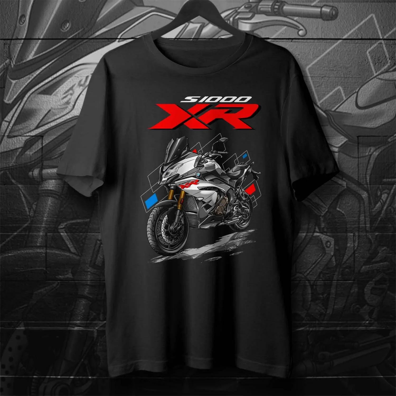 2015-2019 Model German S1000XR Motorcycle T-Shirt 100% Cotton O-Neck Short Sleeve Summer Casual Mens T-shirt Rider Streetwear