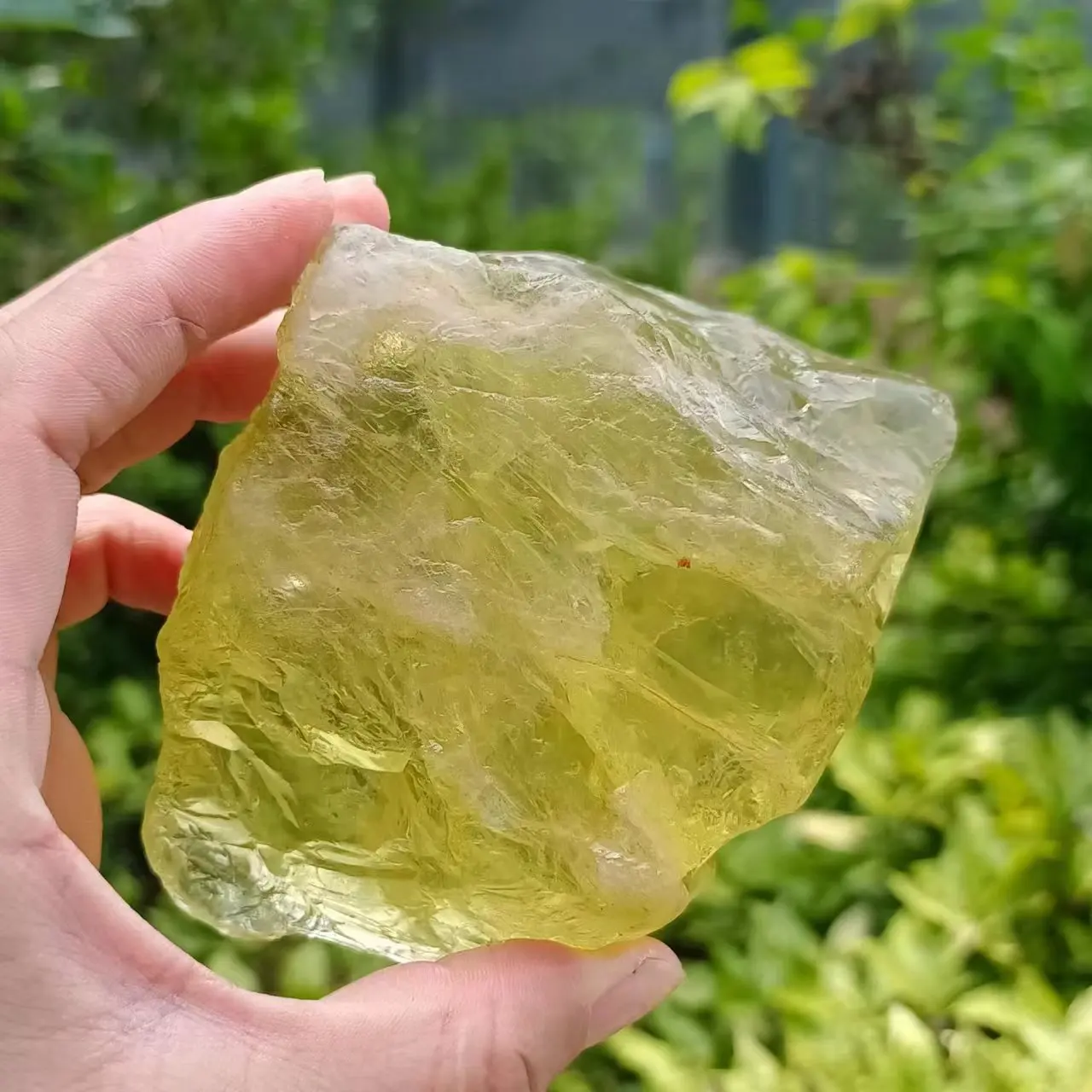 Natural Yellow Transparent Quartz Crystal Raw Stone,Mineral Specimen Reiki Healing Stone,Energy Chakra,Healing Spirit,Degaussing
