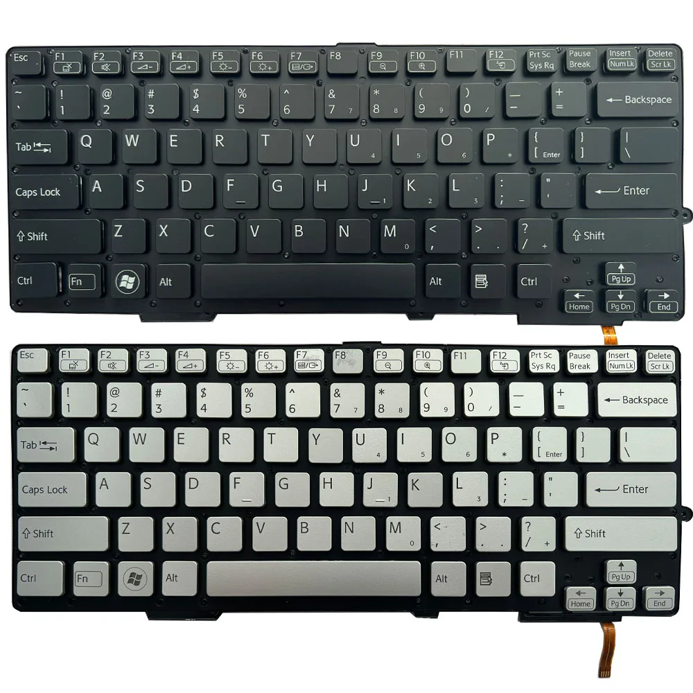 New Backlit US Keyboard For Sony Vaio SVS13 Series SVS13A SVS13A2S1C SVS131A12T SVS13P English With Backlight