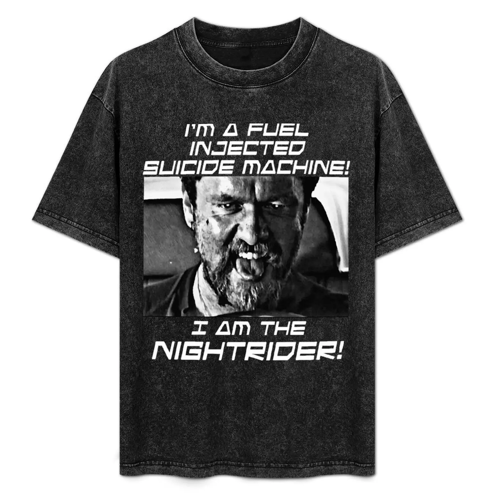 

Nightrider T-Shirt Anti-Fade Casual Tee Shirt