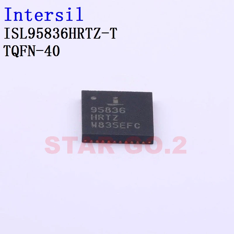 5PCSx ISL95836HRTZ-T TQFN-40 Intersil Microcontroller