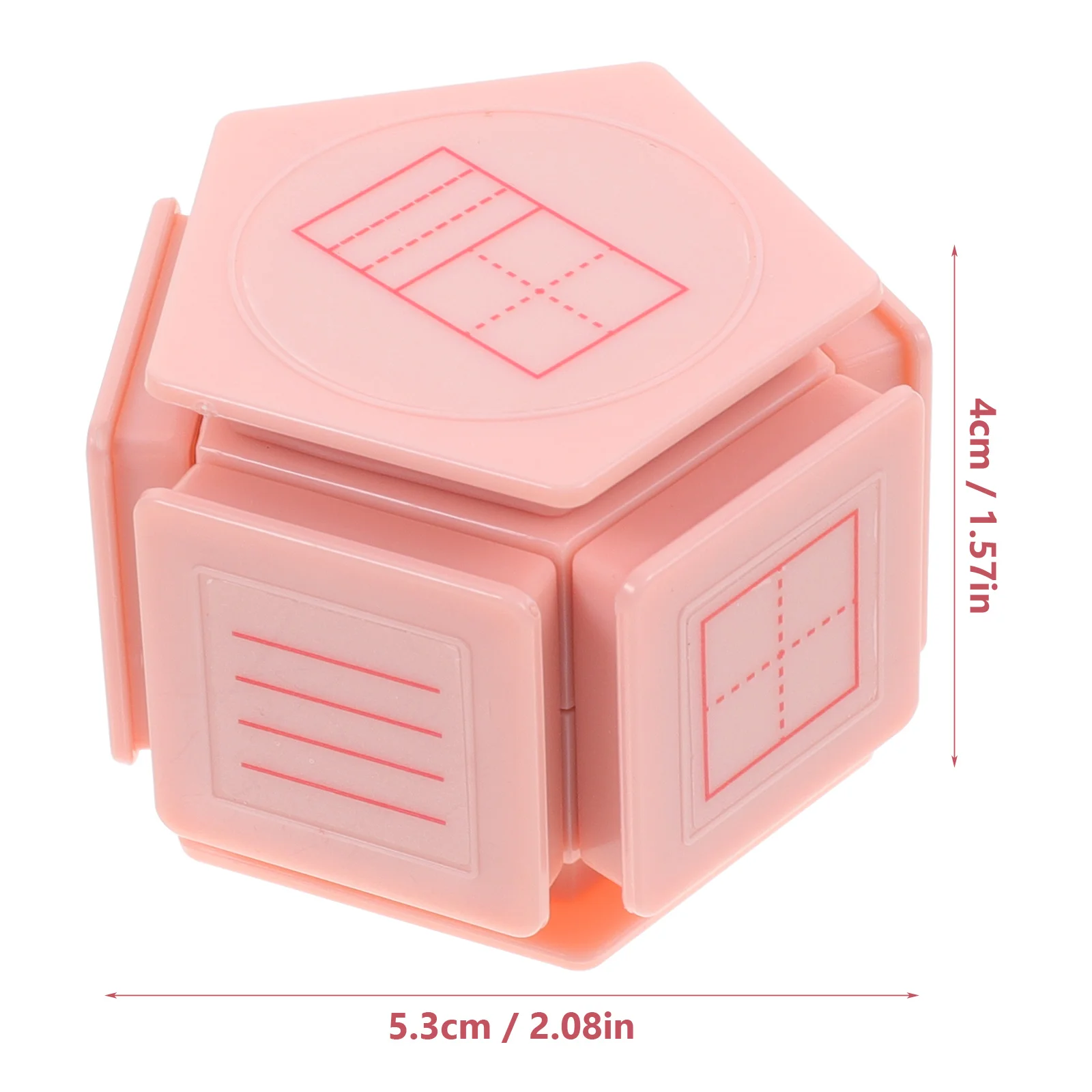 Children's Learning Chapter Easy to Store Stamp Portable Operate Teaching Abs Hand Teacher Seal