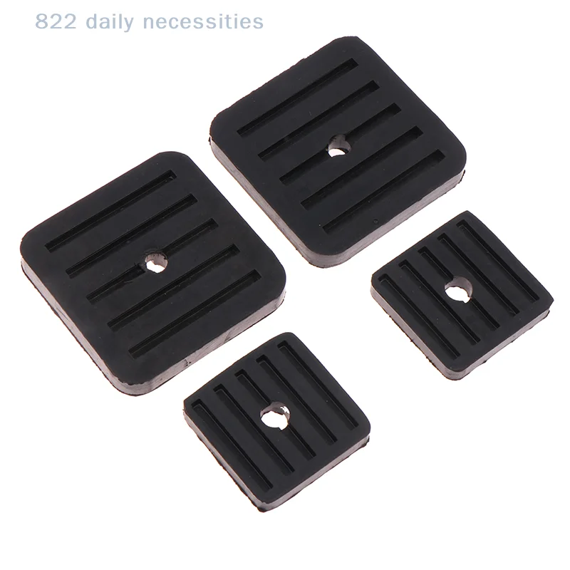 4Pcs Rubber Mount Shock Absorption Anti Slip Durable Anti Vibration Pad For Balcony Air Conditioner Outdoor Unit Outdoor Roofs