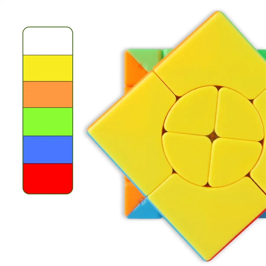 Shengshou-Cubo Mágico Circular para Crianças, Cubo Mágico, Professional Puzzle Toys, 2X2, 3x3, 4x4, Kids Gift