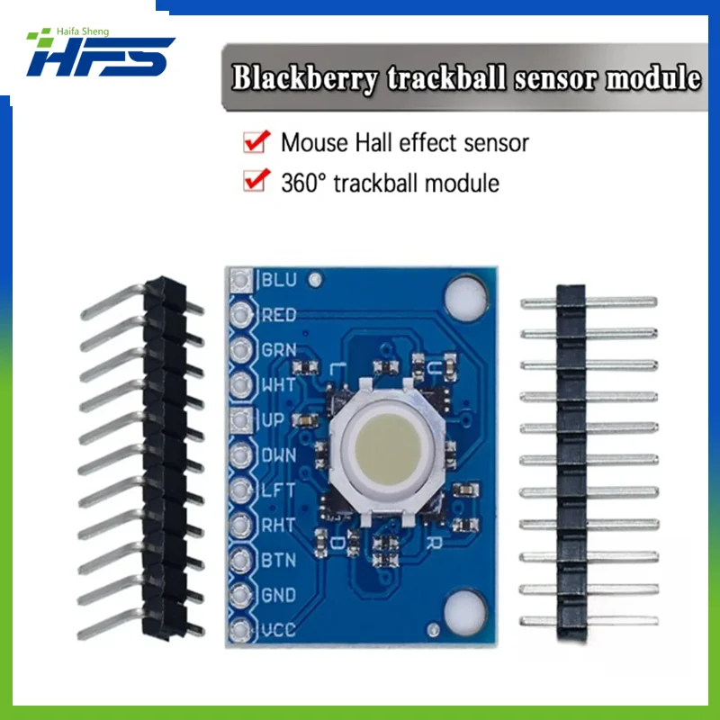 

ICSH044A ICSTATION Five key navigation key module for Blackberry Trackball Breakout Board Module 2.5V-5.25V