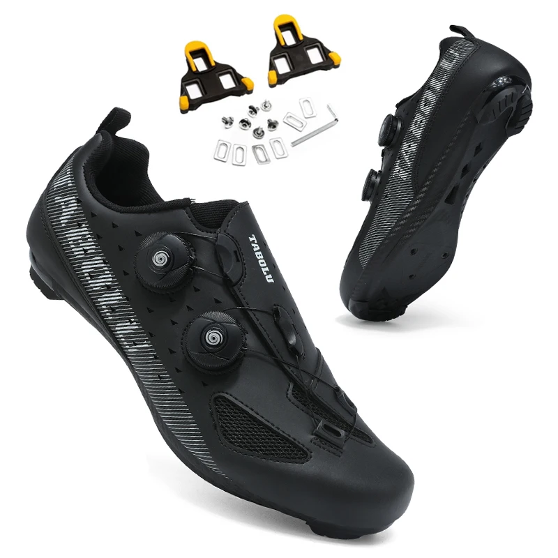 Speed Cycling Sneaker Men's Road Cycling Shoes Cleat Shoes Spd Shoes Cycling Flat Pedal Shoes Man Bike Outdoor Footwear