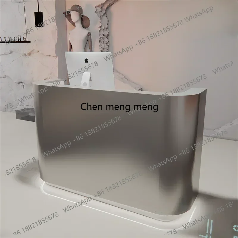 Italian Style Originality Reception Desks Simplicity Clothing Store Reception Desks Nail Salon Office Furniture Receptionen