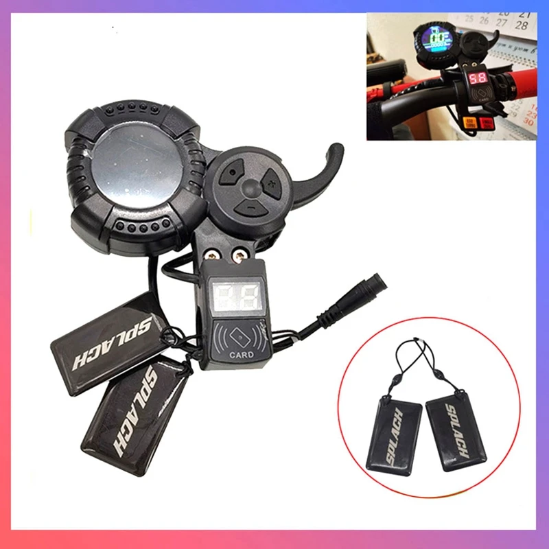 Electric Scooter Display Trigger LED Accelerator Throttle & NFC Card For VSETT 8 8+ 9 9+ For ZERO 8 9 10 8X 10X Z8PRO NFC Card