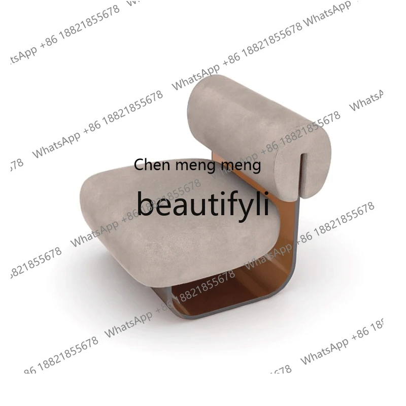 

Single sofa chair, balcony, beauty salon lounge area reception negotiation table and chairs R