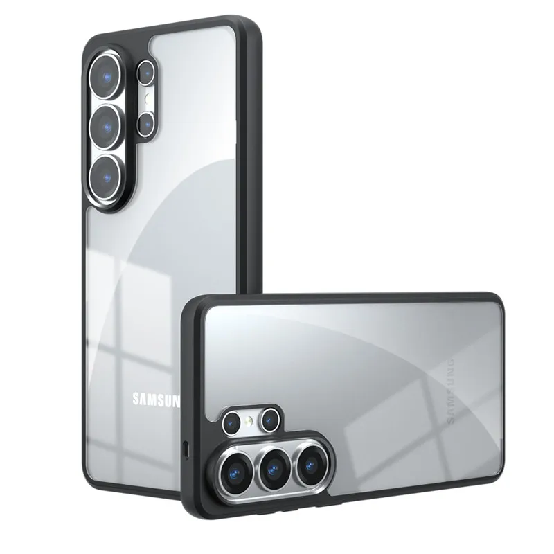 For Samsung Galaxy S26 Ultra Case Samsung S26 Ultra Cover Soft TPU Frame PC Bumper Protective Phone Cases For Samsung S26 Ultra