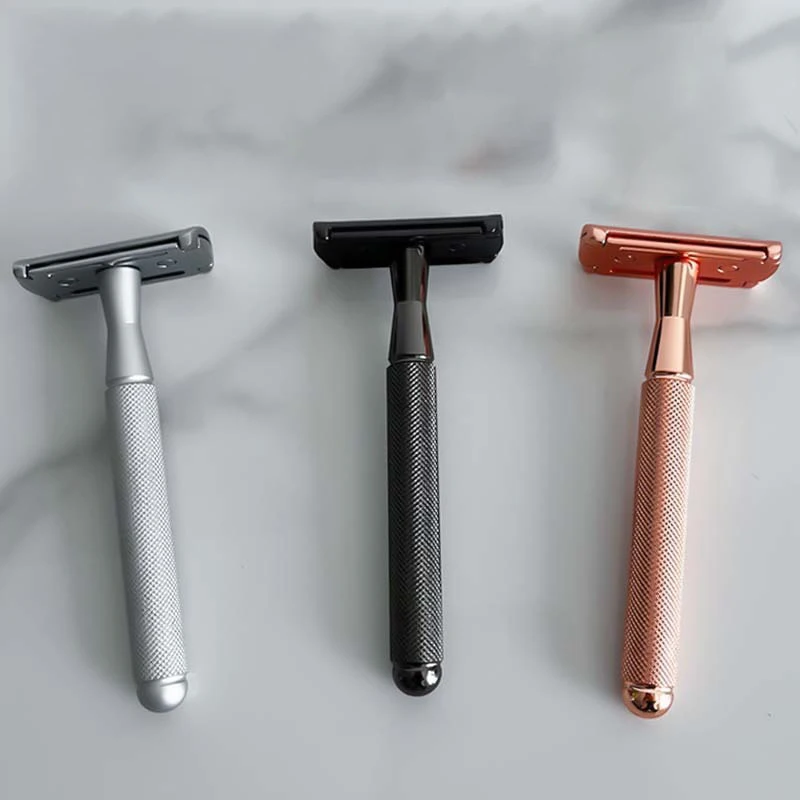 Beard Cutter Gift Double Edge Safety Razor for Men & Women, Metal Razor Safety Razor , Eco-Friendly Razor