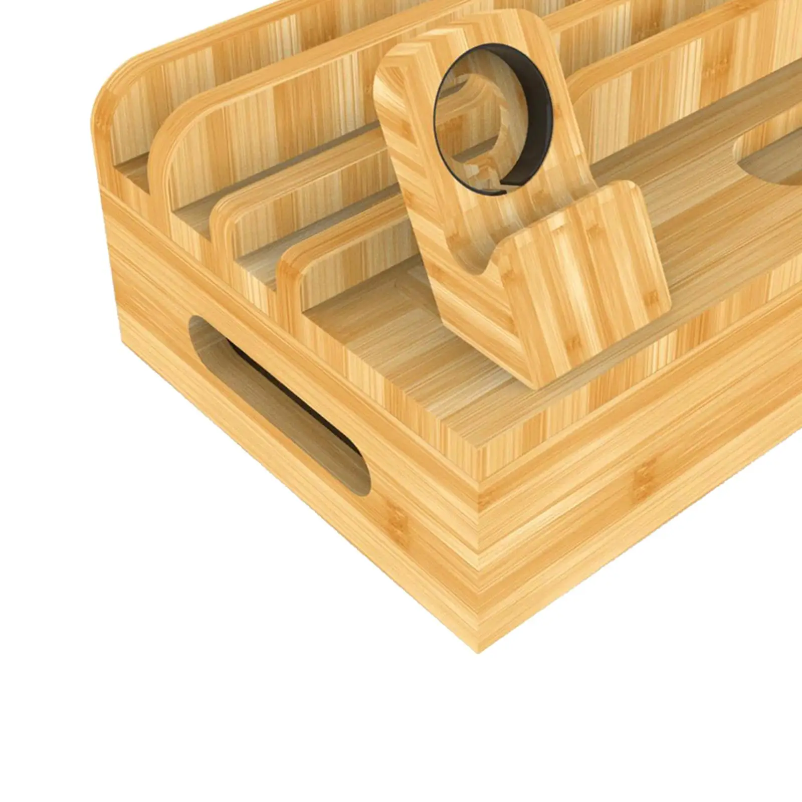 

Bamboo Mobile Charging Dock Station Charger Bracket for IWatch