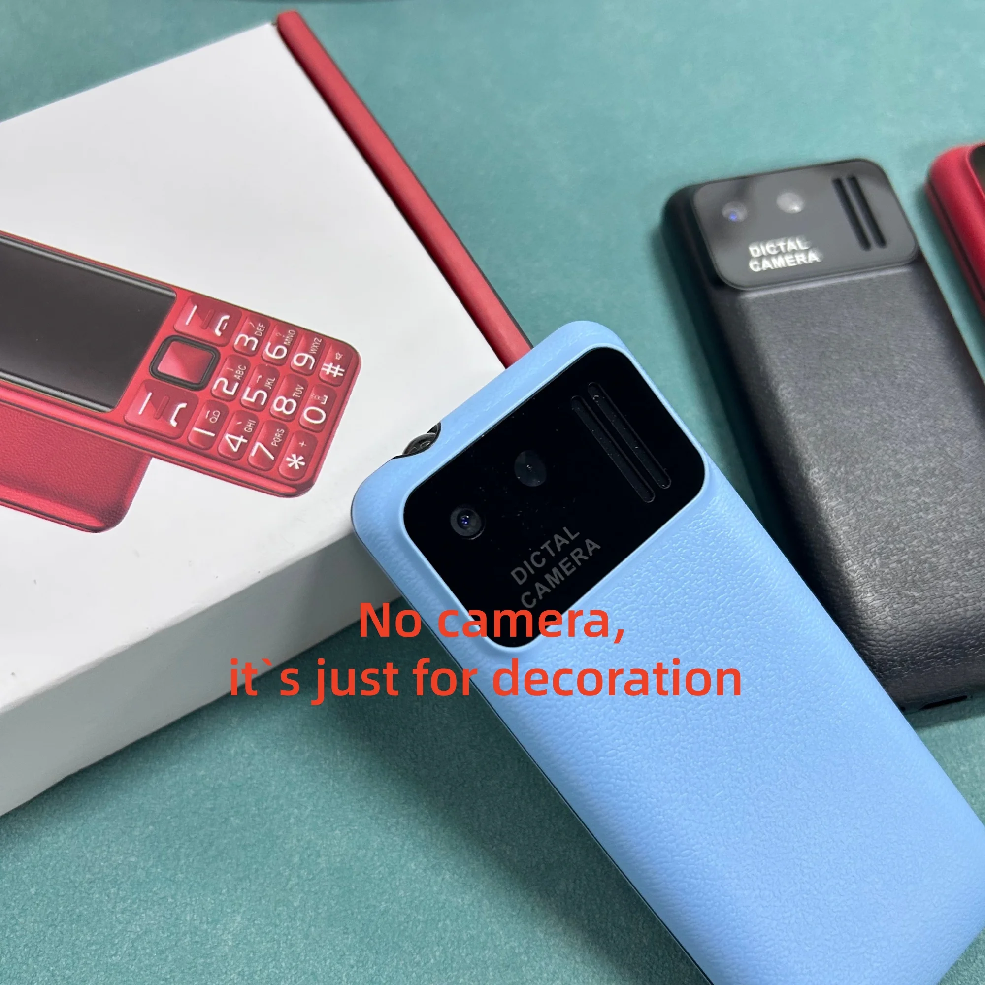 I79 (H6) 4G Elderly Mini Cellphone 2.4Inches TFT Screen 32MB RAM No Camera Torch Dual SIM English Keyboard Mobile Phone