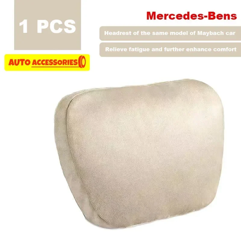 2PCS Auto Kopfstütze Nackenstütze Sitz/Maybach Design S Klasse Weiche Universal Einstellbare Auto Kissen Nackenstütze Kissen hohe Qualität