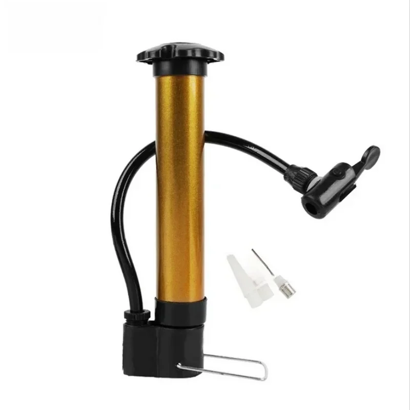 AliExpress MTB Bicycle Pump 80 PSI Bike Manual Air Pump Balloon Tire Inflator Schrader Valve Floor Pump Cycling Accesories