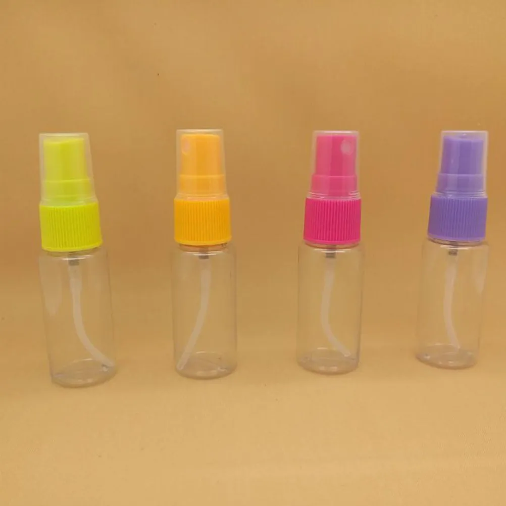 

8Pcs 15Ml Transparent Spray Dispensers Reusable Squeezable Bottles for Travel Liquids Lotion Essential Oil Shampoo Container