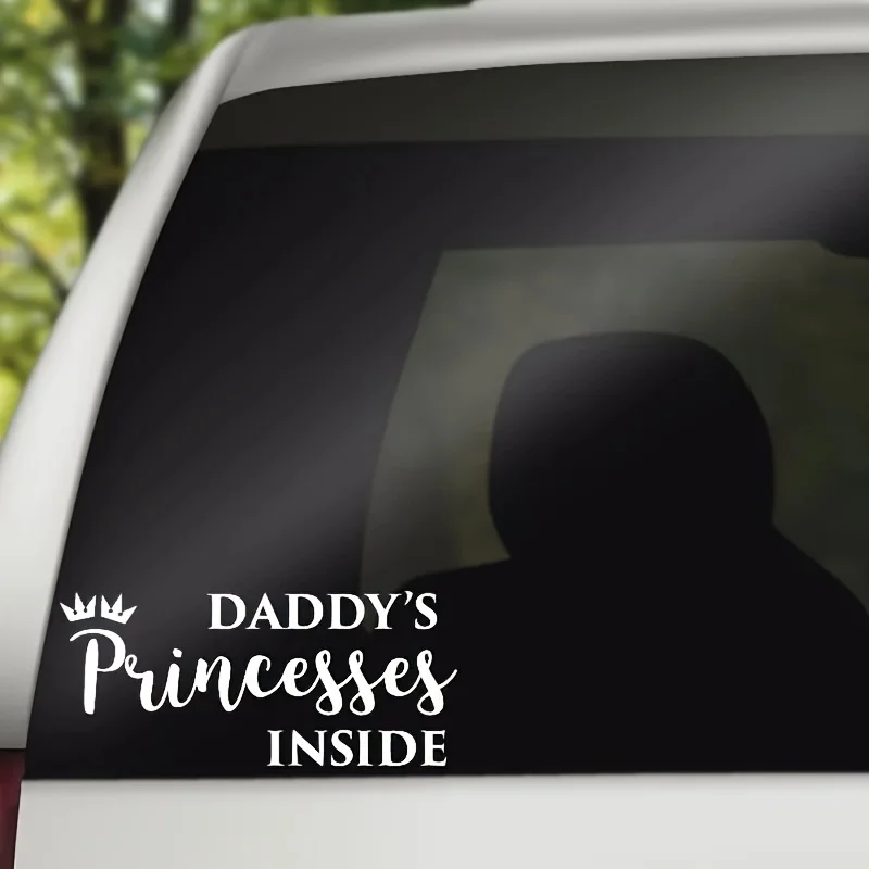 1pc of Vinyl Car Decal Saying 