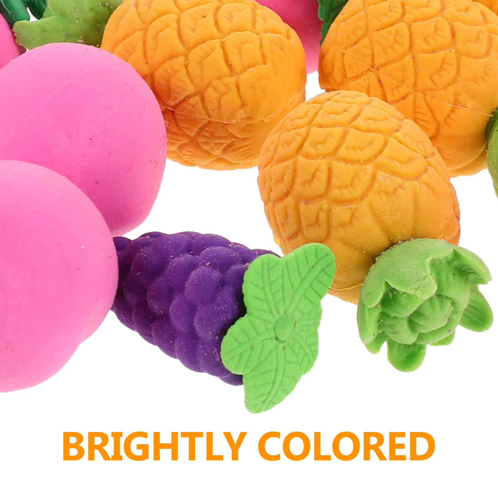 10 個の果物野菜消しゴム鉛筆かわいい消しゴム子供用教室のご褒美パーティーの記念品新学期用品