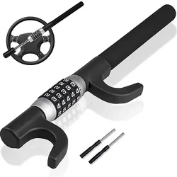 Car Anti-theft Combination Lock Alloy Steel Universal High Hardness And Durable Car Steering Wheel Anti Theft Security Lock