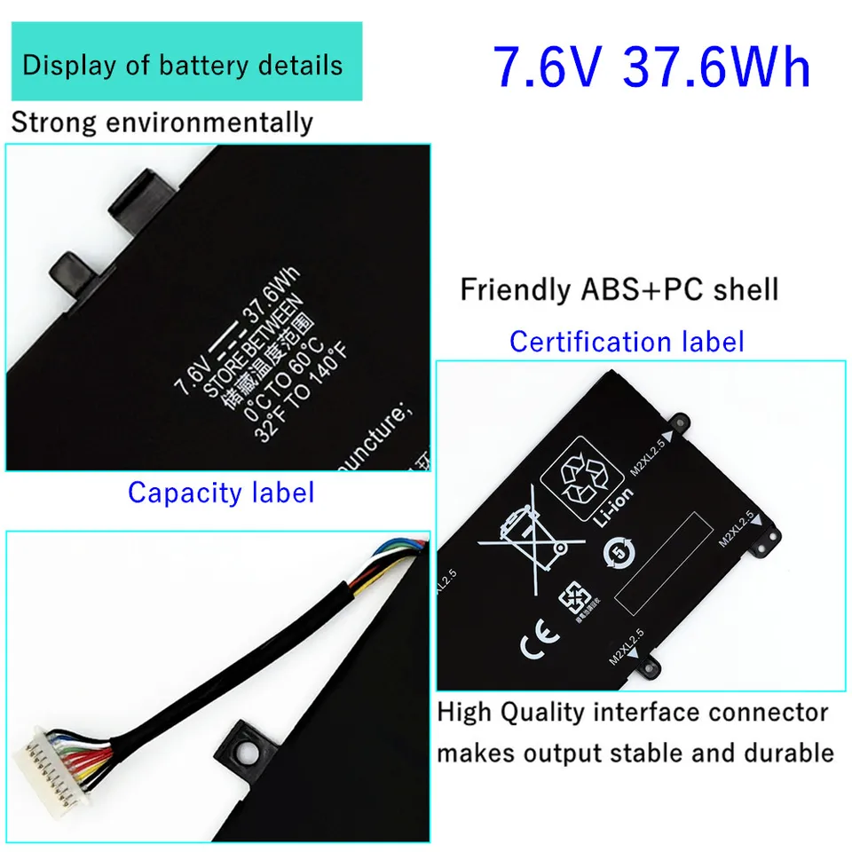 HP Pavilion 13-AN0000TU Laptop Battery 37.6Wh