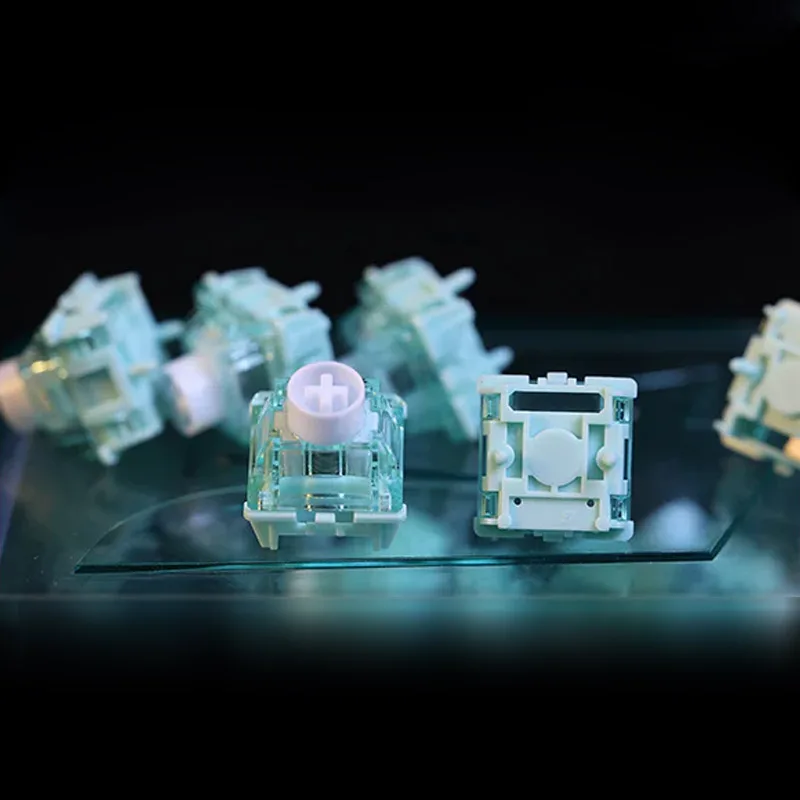 GATERON Magnetic Jade Ultra Switch Linear Freely Setting Rre-Travel HE Hall Sensor Effect for Magnetic Keyboard Gaming Office