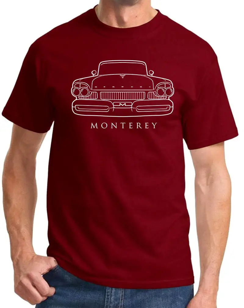 1957 Mercury Monterey Front End Profile Design T Shirt