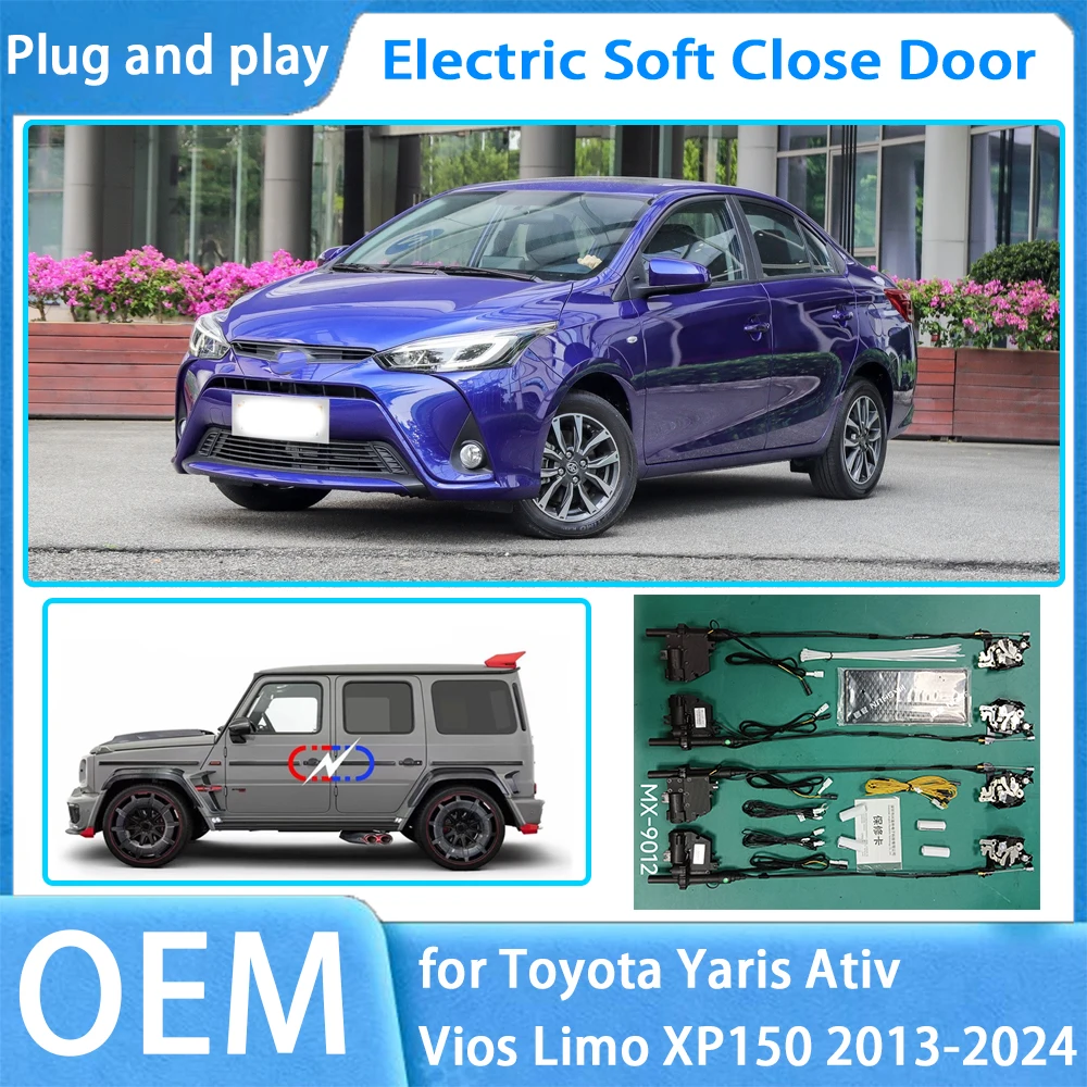 

for Toyota Yaris Ativ Vios Limo XP150 OEM Car Soft Close Door System Automatic Electric Auto Pull Power Latch Power Closing